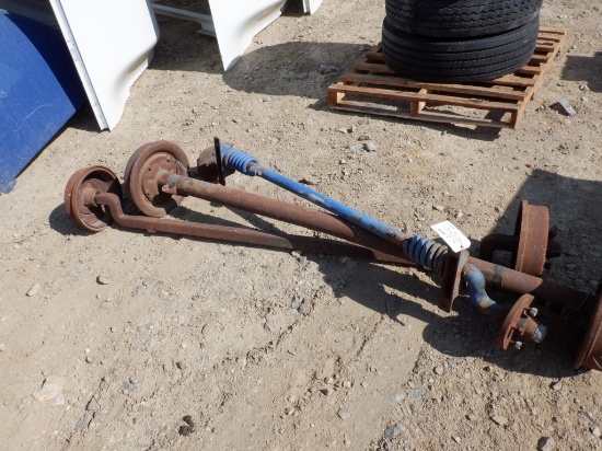 (3) Misc Trailer Axles.