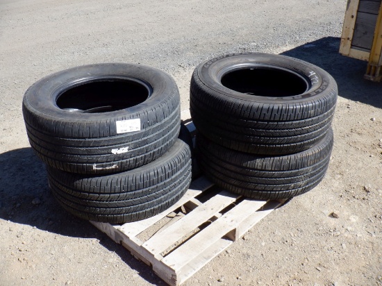 (4) P265/60R17 Tires.