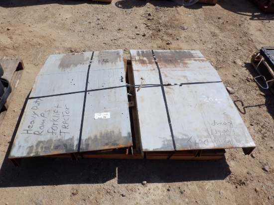 (2) 28" x 48" Heavy Duty Ramps.