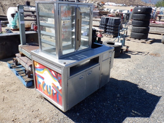 J & J Food Corp Concession Vending Cart,