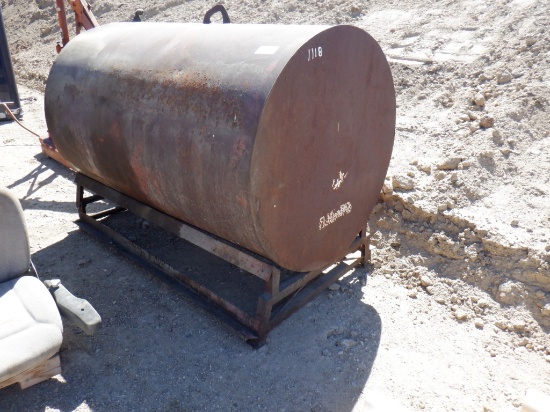 74" x 46" Metal Gasoline Storage Tank,