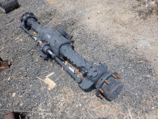 Front Axle w/8-Lug Hubs.