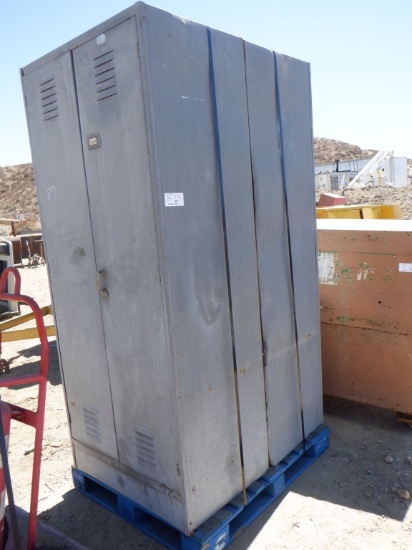 (2) 24" x 36" x 7" Metal Cabinets.