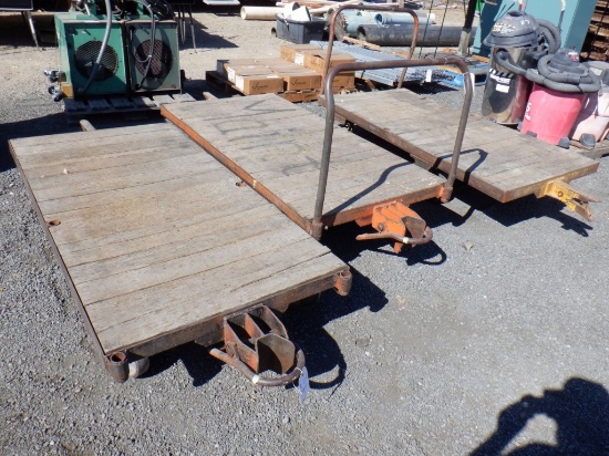 3' x 8' Wooden Cart.