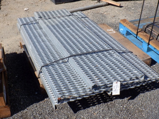 (3) 18" x 6 Metal Grate.
