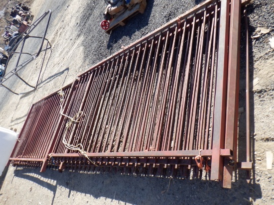(10) 6' x 8' Wrought Iron Fence Panels.