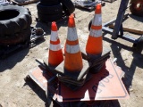 (17) Traffic Cones,