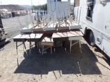 Table, (39) Student Desks, and Extra Legs.