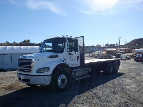 Freightliner Business Class M2 Flatbed Truck,