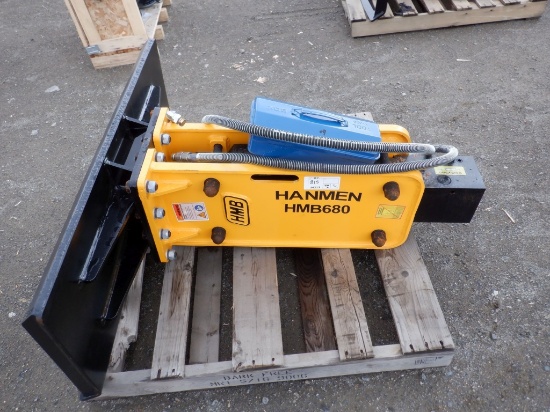 Unused 2021 Hanmen HMB680 Hydraulic Drop Hammer