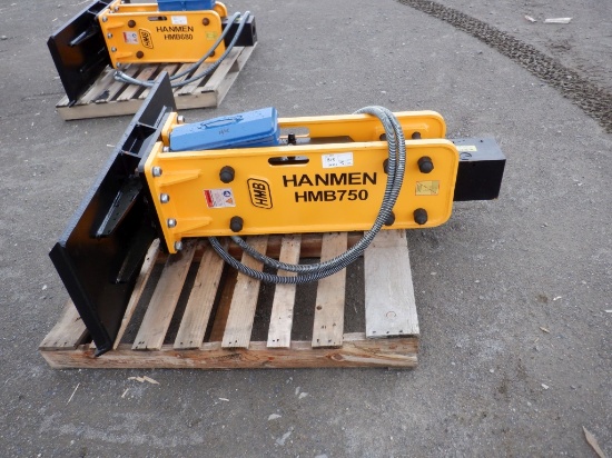 Unused 2021 Hanmen HMB750 Hydraulic Drop Hammer