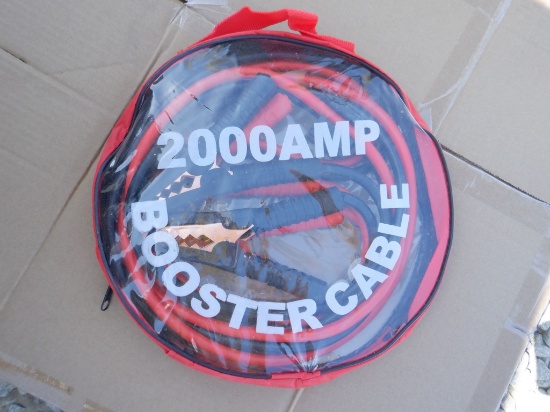 Unused 2000 AMP Booster Cables.
