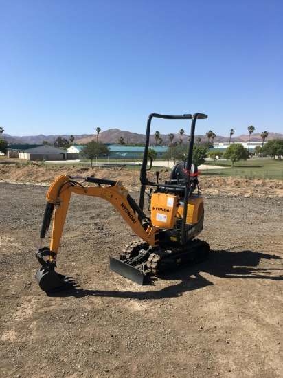 Unused 2021 Hyundai HX10A Mini Excavator,