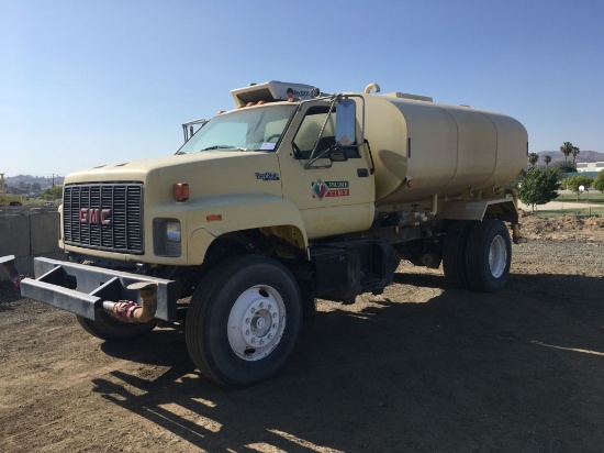 GMC Topkick 2000 Gallon Water Truck,