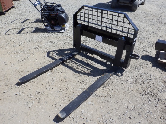 Unused JBX 4000 48" Skid Steer Forklift Attachment