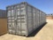 Unused 2022 40' High Cube Multi-Door Container,