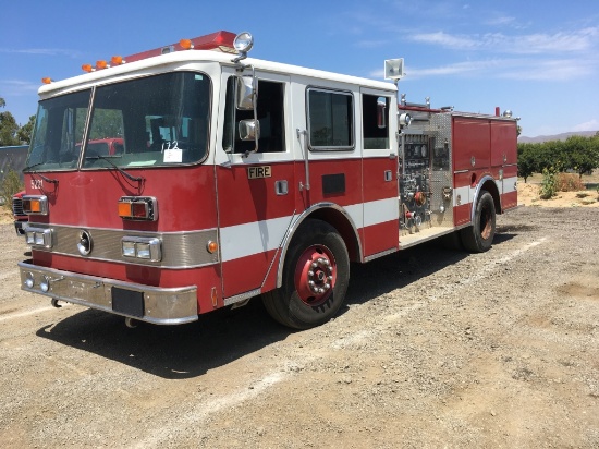 Pierce Manufacturing Fire Truck,