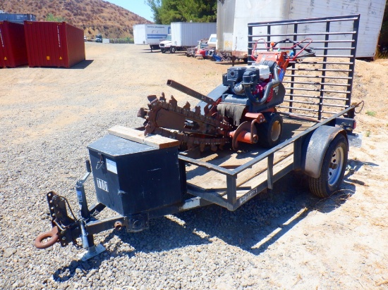 Ditch Witch 1330HE Walk Behind Off-Set Trencher,