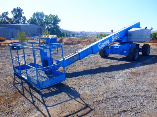 Genie S-60 Boom Lift,