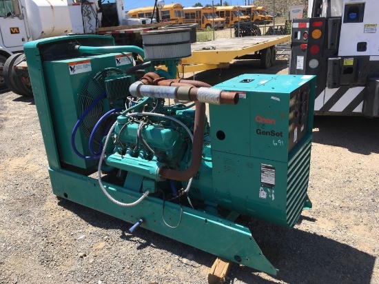 Onan 75 Gen Set 93.8 KVA Generator,