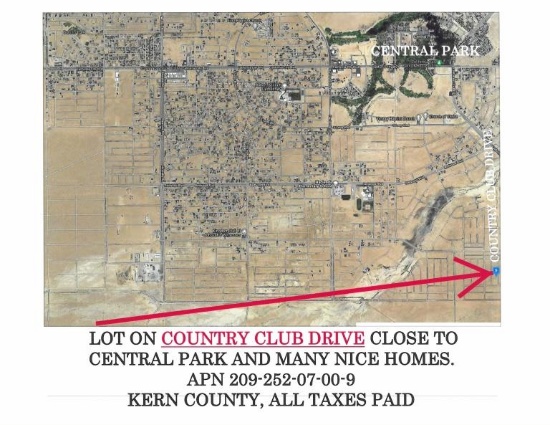 Vacant Parcel in Kern County,