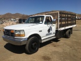 Ford F450 Flatbed Truck,