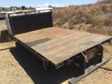 12' x 8' Steel Flatbed Body,