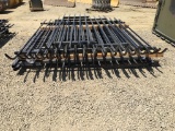 Pallet of Misc Up to 8' Sections of Wrought Iron