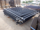 Pallet of Misc 8' & 9' Sections of Wrought Iron