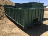 20' Low Side Roll Off Bin.