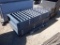 (2) 1' x 3' x 6' Metal Parts Storage Bins