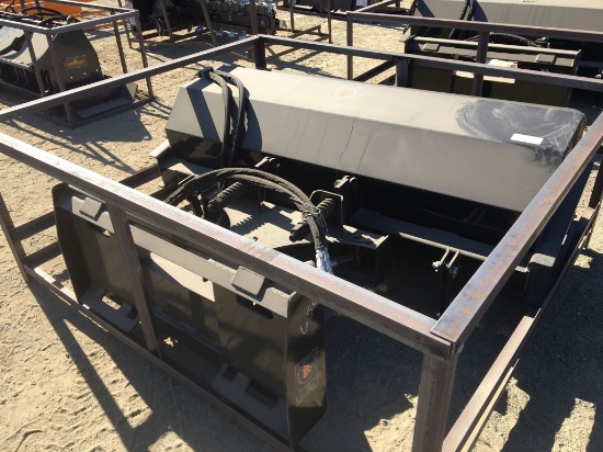 Unused 2022 Wolverine 72" Angle Broom Attachment,