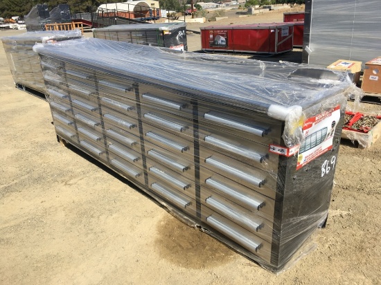 Unused 2022 Steeman 10' Work Bench,