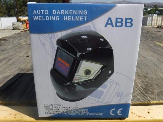 Unused Auto Darkening Welding Helmet.