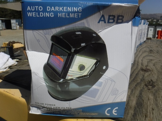 Unused Auto Darkening Welding Helmet.