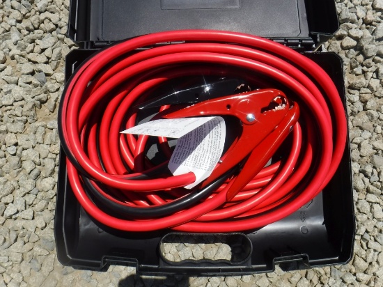 Unused 25' 800AMP Extra Heavy Duty Booster Cables.