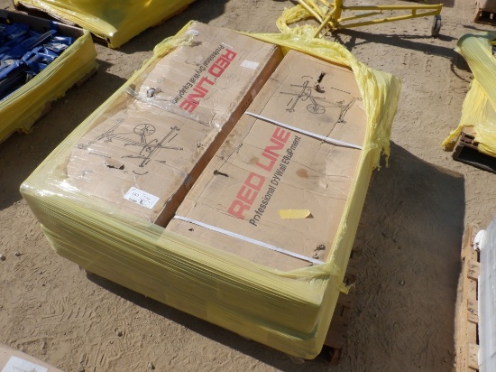 Pallet of (4) Redline Mobile Drywall Lifts.