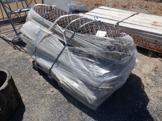 Rolls of 6' Chain Link Fencing.