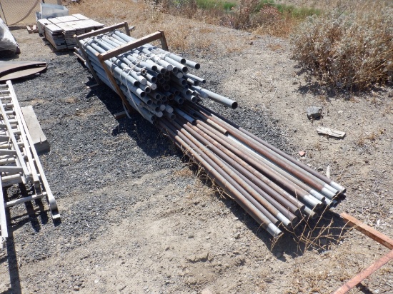 Misc Metal Fence Poles.
