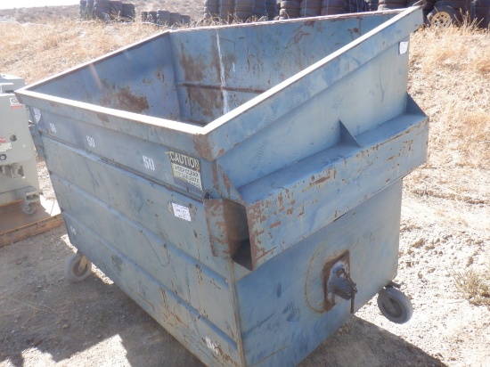 45" x 75" x 60" Trash Bin.