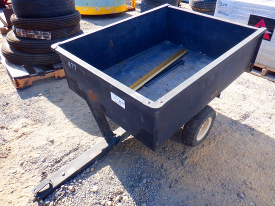 40" x 32" x 12" Metal Utility Cart.