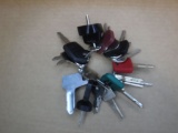Set of (24) Heavy Equipment Master Keys.
