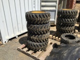 (4) Unused Camso SKS332 12-16.5 Tires & Rims.