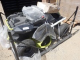 Ryobi RM480EX Riding Electric Lawn Mower.
