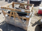 Wooden Crate & (6) Pallets of Misc Water