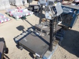 (2) Rolling Platform Scales w/Digital Display.