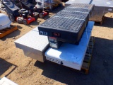 Pallet of (3) Misc Truck Tool Boxes.