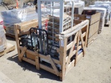 Wooden Crate of Misc Items, Including Drill Bits,