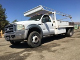Ford F450 Flatbed Truck,
