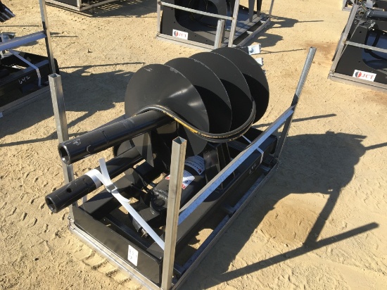 Unused 2022 JCT Hydraulic Auger Attachment,